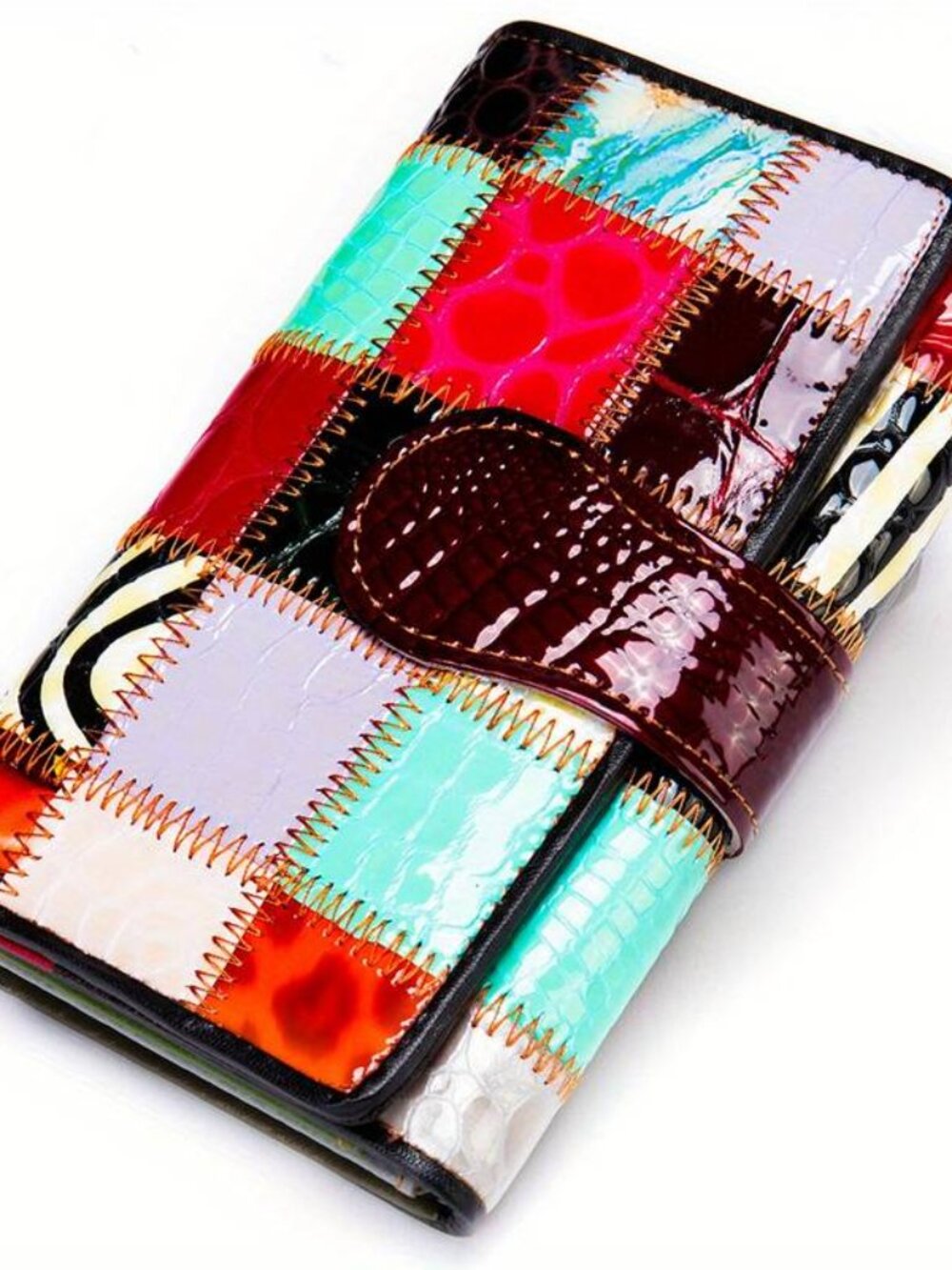 Handcrafted Bag with Compact Wallet and Card Slots - Picture 5 of 6